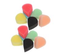 BIUDECO 48 Pièces Face Paint Sponges For High Density Teardrop Shape Body Art Sponges Soft Durable Reusable Painting Applicators For Parties And Creative Activities