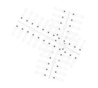 BIUDECO 48 Pièces Magnetic Nail Color Display Board For Nail Art Practice Easy Detachment Magnetic Design For Beginners Skill Improvement