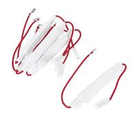 BIUDECO 5 pièces Fuse Holder For Microwave Oven Repair High Voltage Fuse Base Alloy And Accessories For Microwave Replacement