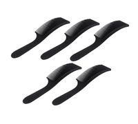 BIUDECO 5 pièces Peignes de Coiffure Professionnels Incurvés Peignes Coupe-cheveux Ergonomiques pour Salon et Barbiers Résistants et Polyvalents pour Cheveux Courts Usage Humide ou Sec