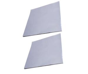 BIUDECO 50 Feuilles Papier Sulfurisé en Aluminium Argenté Multifonction pour Cuisson Professionnelle Résistant à L'huile et Sûr Cuisson au Four Accessoires