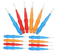 BIUDECO 50 pièces Brosse Interdentaire Pratique Nettoyage Compact des Dents Accessoires pour Hygiène Buccale Brosse Flexible