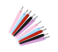 BIUDECO 50 pièces Fourchette pour Peau Morte Manucure Outil de Retrait Acier Inoxydable Accessoire Cuticules pour Usage Professionnel et Maison Nettoyage Précis Peau Morte