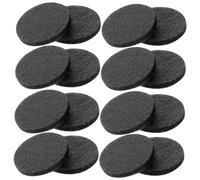 BIUDECO 50 pièces Recharge Coton Diffuseur Huile Essentielle Noir Coussinets Mini pour Collier Bien-être Accessoires Maison pour Parfum Frais