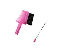 BIUDECO 6 pièces Brosse à Sourcils Double-usage avec Peigne Multifonctionnelle pour Salon et Usage Domestique Poignée Confortable Accessoires Portables pour Femmes Couleurs Assorties