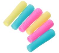 BIUDECO 6 pièces Manchon Silicone Antidérapant pour Ciseaux de Manucure et Pinces à Épiler Protection des Doigts Léger et Facile à Utiliser pour Nail Art Couleur Couleur Aléatoire
