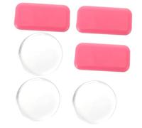 BIUDECO 6Pièces Coussin Silicone pour Greffe de Cils Pads Portables et Pratiques pour Extension de Cils Idéaux pour Salons et Usage Résistants et Faciles à Utiliser