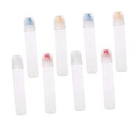 BIUDECO 8 Pièces Bouteilles Squeeze Plastique Réutilisables Flacons de Condiments pour Sauces Ketchup Moutarde Aléatoires Parfait pour Voyager et Camper Couleur Aléatoire