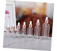 BIUDECO 8 pièces Lot de Flacons Pipettes Verre pour Huiles Essentielles Bouteilles Voyage Flacons Doseurs pour Parfum et