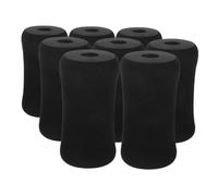 BIUDECO 8 pièces Mousse pour Appareils Musculation Housses Confortables Protection pour Extension Jambes et Abdos Remplaçables et Faciles à Nettoyer