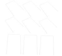 BIUDECO 9 pièces Lot de Cerceaux Croquet Fil Métallique Épais Résistant Remplacement Portail Carré pour Jeu de Croquet Extérieur Plein Air Accessoires pour Jardin et Pelouse