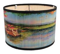 BIUDECO Abat-Jour en Bambou Tressé Cylindrique Petit Format Abat-Jour pour Suspensions Diffuseur Décoratif pour Intérieur Adapté Maison Restaurant et Événements Accessoire Léger et