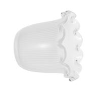 BIUDECO Abat-jour en Verre Transparent de Cloche 4 Cm D'ouverture, Abat-jour de Remplacement pour Lampe de Table et Applique Murale, Cache-ampoule Vintage pour Lustre, Abat-jour Soufflé