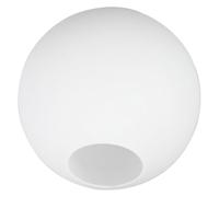 BIUDECO Abat-Jour Rond en Verre Dépoli Blanc Laiteux Diamètre 138 CM Trou 5-6 CM Diffuseur Lumineux Suspendre Applique Murale et Plafonnier Abat-Jour de Rechange Polyvalent