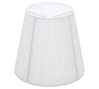BIUDECO Abat-jour Tissu Élégant pour Lampe à Clipser Diffuseur de Lumière Décoratif Compatible Plafonnier Lampe Murale et Lampadaire Style Unique Blanc