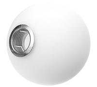 BIUDECO Abat-jour Verre Laiteux Pour Lampes Couvercle De Lampe Globe Rond Design Délicat Et Texture Élégante Pour Chambre Salon Et Bureau