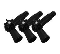 BIUDECO Adaptateur D'angle Réglable pour Manche à Balai 3pcs, Accessoires Robustes en Pp pour Brosse de Nettoyage de Gouttières, Installation Facile, pour Zones Difficiles D'accès