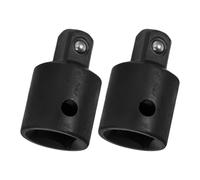 BIUDECO Adaptateur Réducteur à Entraînement Carré 1/2 vers 3/8 en Acier au Vanadium Lot de 2 Pièces Compactes de 52 G Accessoire pour ynamométrique et hoc, Adapté