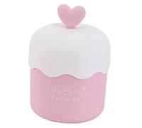 BIUDECO Appareil Formateur de Bulles Mousse pour Nettoyant Visage Taille Compacte en Polypropylène Rose Portable Multifonction pour Soins du Visage et Bain