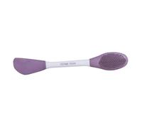 BIUDECO Applicateur Masque Facial Double Embout Silicone Brosse Douce pour Nettoyage et Application Uniforme Outil Réutilisable Adapté à Tous Types de Peau