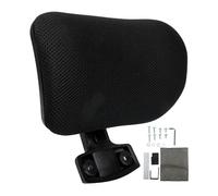 BIUDECO Appui-tête Ergonomique pour Chaise de Bureau Réglable Coussin de Soutien Cervical Confortable Protection du Cou pour Chaise Ordinateur Installation Simple Coloris Noir