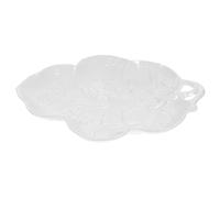 BIUDECO Assiette Plate Céramique Embossée Forme de Raisin Résistante Au Micro Ondes pour Salade de Fruits et Dessert Adaptée Maison et Restaurant