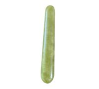 BIUDECO Baguette de Massage Jade Naturel pour Points Acupression Outil Léger de Thérapie des Méridiens pour Relaxation Musculaire et Circulation Sanguine Portable pour Visage Cou et Dos