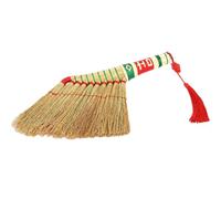 BIUDECO Balai à Main en Paille Naturel pour Nettoyage, Protection des Surfaces, pour Zones Difficiles D'accès et Nettoyage de Ventilateurs de Plafond Couleur Aléatoire