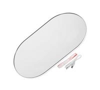 BIUDECO Balance Numérique de Poids Portable Échelle Électronique de Précision pour de Poids pour Maison Voyages Miroir Ovale Rechargeable