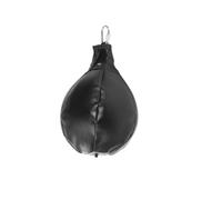 BIUDECO Balle de Boxe Forme Poire PU Résistante Balle de Vitesse Suspendue pour Entraînement Réflexes et Coordination