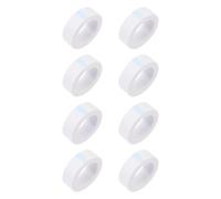 BIUDECO Bande Adhésive pour Greffe de Cils Blanche en Tissu Non Tissé, Adhérence et Retrait Facile, 8 Rouleaux pour Extension de Cils et Maquillage Beauté