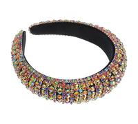BIUDECO Bandeau à Cheveux Large Vintage en Tissu et Alliage Strass, Style Chic et Travail Soigné, pour Soirées et Engagements Féminins Plusieurs styles