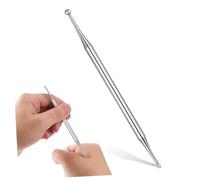 BIUDECO Bâton de Massage en Acier Inoxydable Portable Petit Modèle Outil de Massage par Pression Détente Musculaire Visage Corps Bien-être Salon Maison Voyage