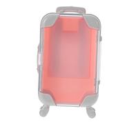 BIUDECO Boîte Rangement Cils Vide Créative Forme Valise Organisateur Faux Cils Compact avec Fermeture Sécurisée Boîte Maquillage Pratique pour Voyage Protection et Rangement