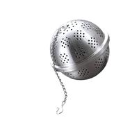 BIUDECO Boule à Thé Inox Infuseur Réutilisable Extra-large avec Filtre Maille Fine et Clip pour Infuser Thé Vrac et Épices Accessoire Cuisine Polyvalent