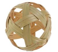 BIUDECO Boule Bambou Tressé Décorative Artisanale Accessoire Vintage Chinois pour Décoration Intérieure et Extérieure Élément Créatif et Léger pour Ambiances Naturelles