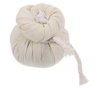 BIUDECO Boule de Massage Aromatique en Coton et Lin Beige pour Spa et Salons de Beauté, Compresse Chauffante Traditionnelle Favorisant le Bien-soins