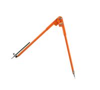 BIUDECO Boussole de Charpentier Précision Réglable pour Traçage et Marquage Menuiserie Outil de Travail Robuste avec Pince-crayon Alliage Zinc Jauge d’Alignement Adaptable pour Contours