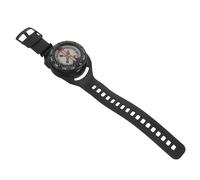 BIUDECO Boussole De Plongée sous-Marine Boussole De Poignet pour La Course D'orientation Qui Brille dans Le Noir Compas à Voile Étanche Abs Black