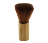 BIUDECO Brosse à Cheveux en Nylon Manche en Bois, Brosse de Salon Coiffure pour Épilation Cheveux Cassés, Outil de Nettoyage Professionnel pour Cou et Contour, Usage Domestique et Salon