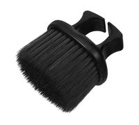 BIUDECO Brosse Coiffeur Compacte Noire pour Salon et Maison Balayette Pratique pour Poussière de Cheveux Accessoire Coupe et Entretien Barbe Outil Multifonction et Facile à Nettoyer