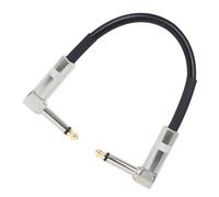 BIUDECO Câble Alimentation pour Effets de Guitare Connectique Métallique pour Musiciens Accessoires de Guitare