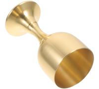 BIUDECO Calice en Laiton Vintage Or pour Communion et Eucharistie, Tasse Multifonctionnelle Confortable à Tenir, Maison Rassemblements Décontractés