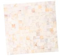 BIUDECO Carrelage Mural Autocollant sans Joint Naturel Blanc Décor Adhésif pour Cuisine et Salon Carrelage Unglazed Facile à Poser Protection Anti-huile et Nettoyage Simple
