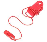 BIUDECO Clé de Sécurité Magnétique pour Tapis Roulant 15x40 Mm, Système D'arrêt d'urgence, Accessoire de Remplacement en Abs Rouge, Compatible Machines de Course à Domicile