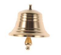 BIUDECO Cloche Laiton Vintage Décorative Pendentif DIY pour Carillon Éolien Ornement de Noël pour Porte Jardin et Intérieur Apaisant et Design Unique