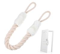 BIUDECO Cordon de Sécurité pour Porte Coton et Polyester Protection Pincement Doigts et Stopper pour Animaux Butée de Porte Durable et Polyvalente