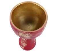 BIUDECO Coupe du Saint Graal Calice Multifonctionnel Design Distinctif en Résine pour Stockage Polyvalent, Accessoire pour Cosplay Halloween et Décoration