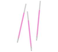 BIUDECO Crayons à Sourcils pour Tatouage 3 Pièces Rose en Plastique, Opération Simple Positionnement Précis, Stylo Multifonctionnel pour Femmes et Filles
