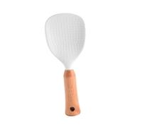 BIUDECO Cuillère à Riz Silicone Antiadhésive Spatule Résistante Chaleur pour Cuisine Quotidienne Cuillère Réutilisable Ergonomique Adaptée Maison Restaurant et Cantine